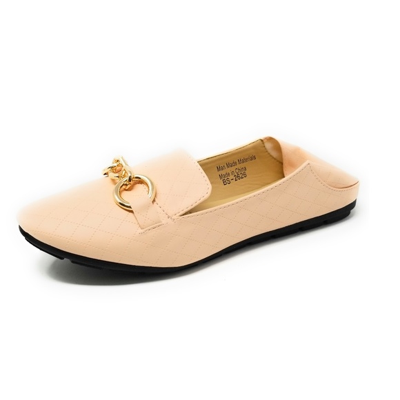 Women Ballerina Flats / Mules, BS-2626, Pink - Picture 3 of 8